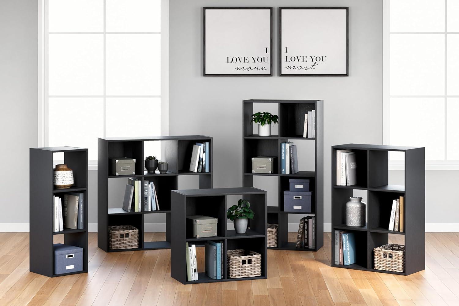 47.05" Socalle 8 Cube Organizer Natural: Modern Storage, Laminated MDF - Signature Design by Ashley