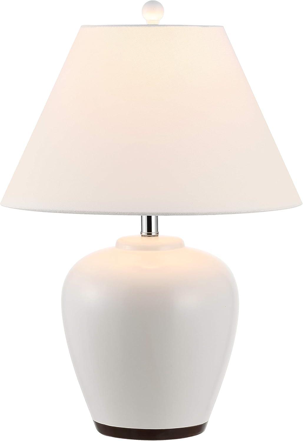 Etren Table Lamp - 24.5 Inch Height - TBL4386 - Ivory - Safavieh