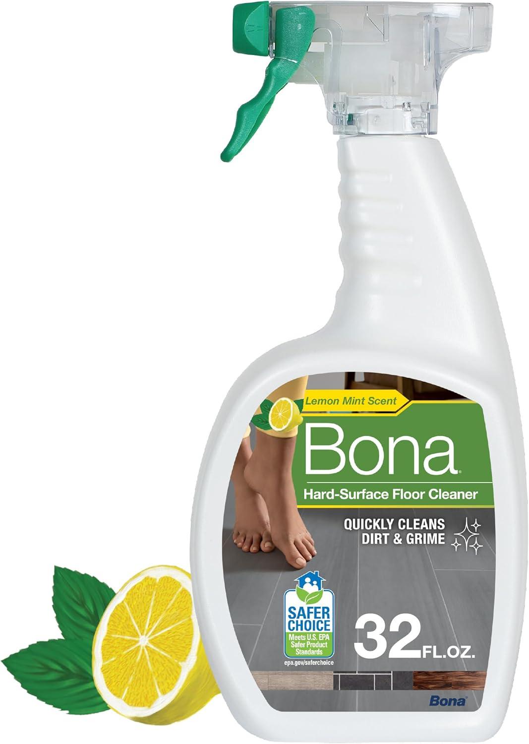 Bona Lemon Mint 32oz Multi-Surface Floor Cleaner Spray