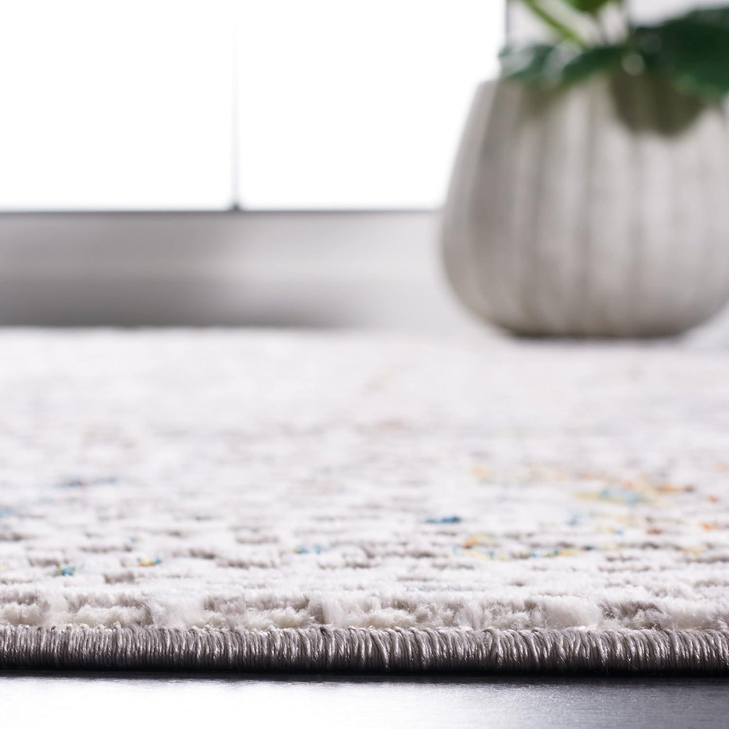 Amelia ALA254 Power Loomed Area Rug - Gray/Light Gray - 8'9"x11'9" - Safavieh.