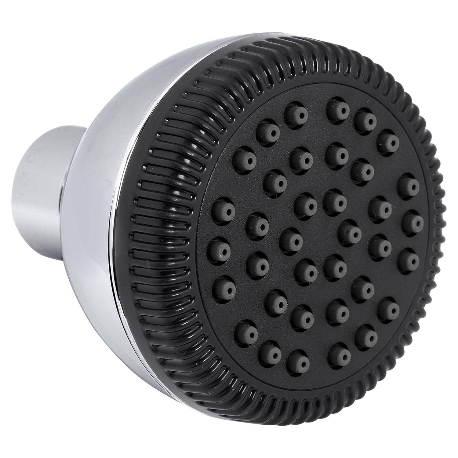 Pulse Rain Chrome Wall Mounted Showerhead