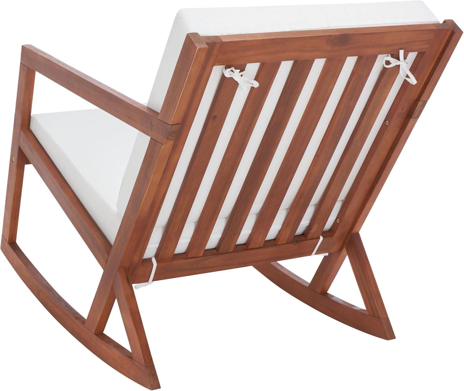 Vernon Rocking Chair Indoor/Outdoor - PAT7013 - Natural/Beige - Safavieh