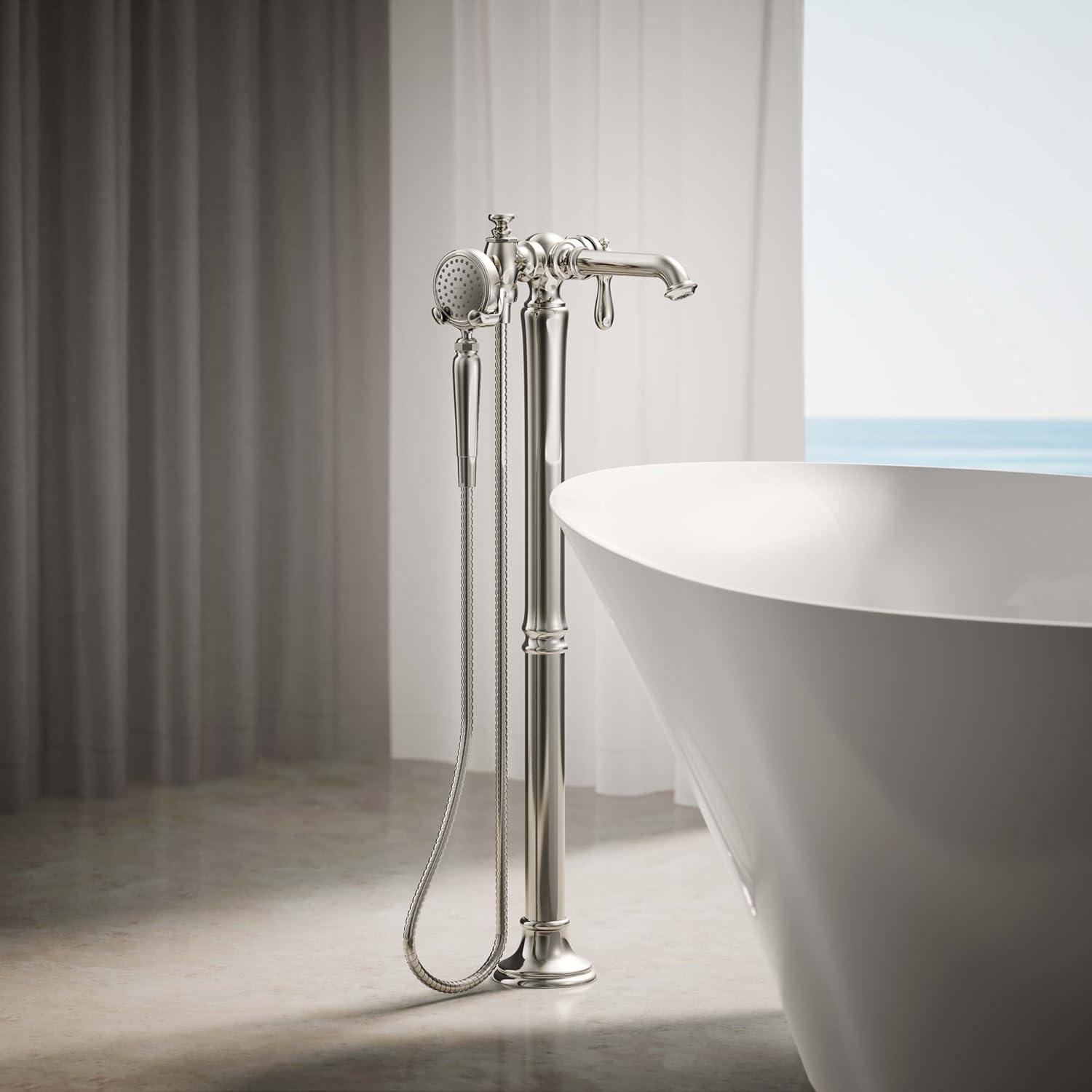Artifacts® Single Handle Floor Mounted Clawfoot Tub Faucet