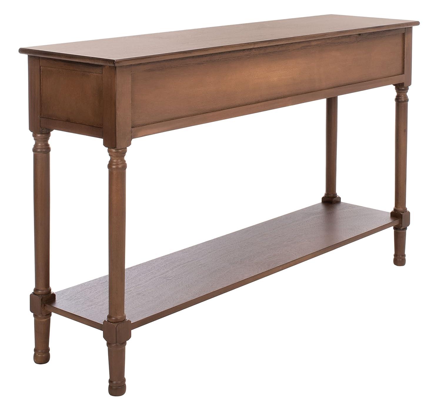 Peyton 3 Drawer Console Table - CNS5705C - Brown - Safavieh
