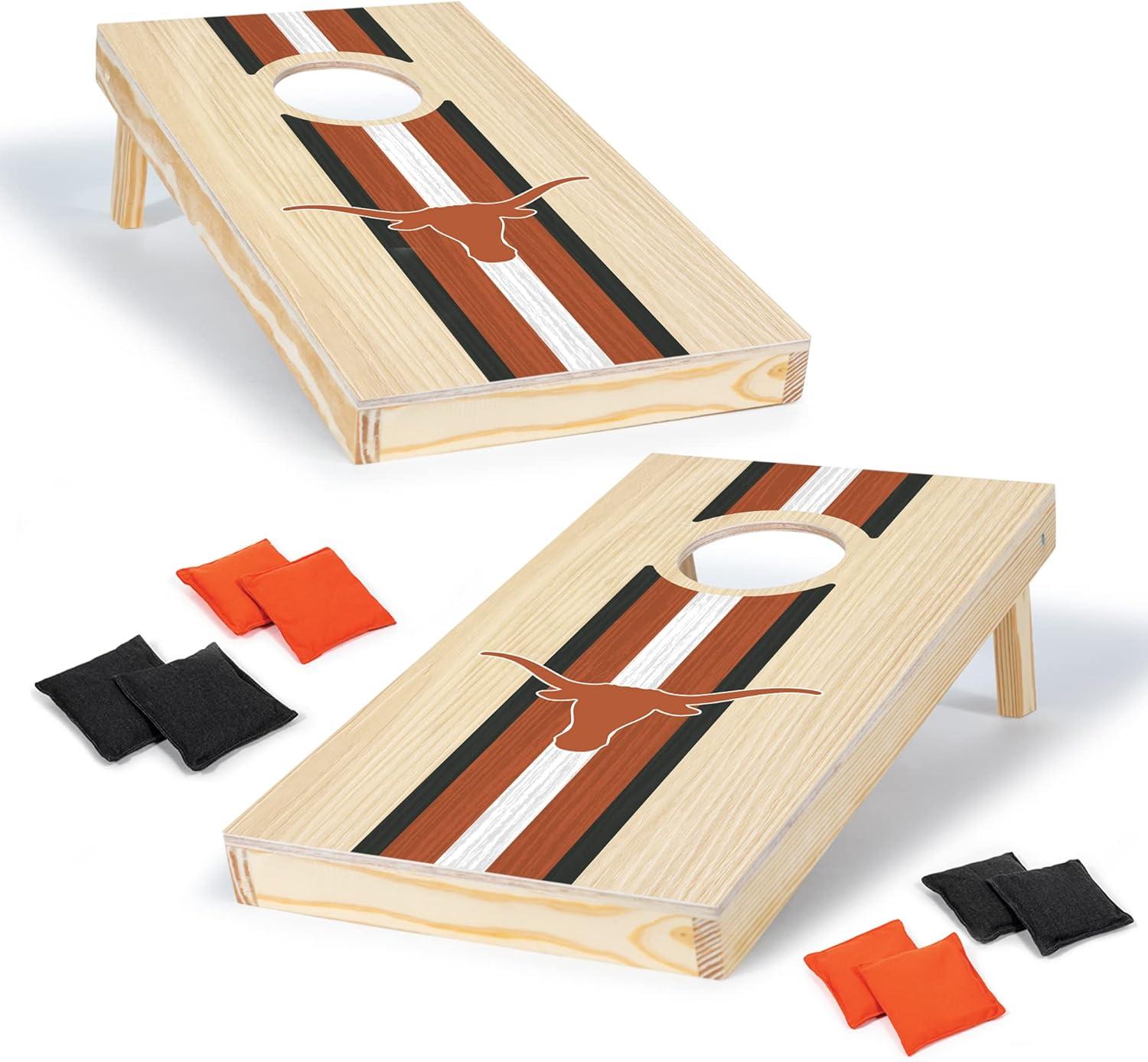 NCAA Texas Longhorns 1'x2' Wood Cornhole Set