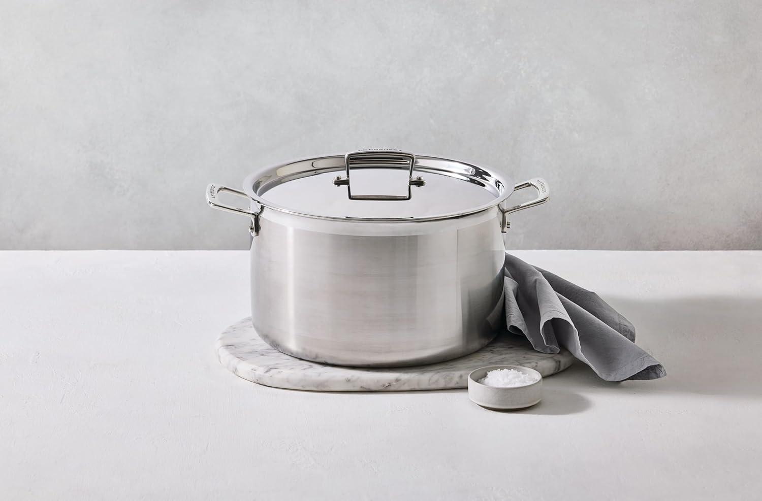 Le Creuset ® Classic Stainless Steel 10-Qt. Stockpot with Lid