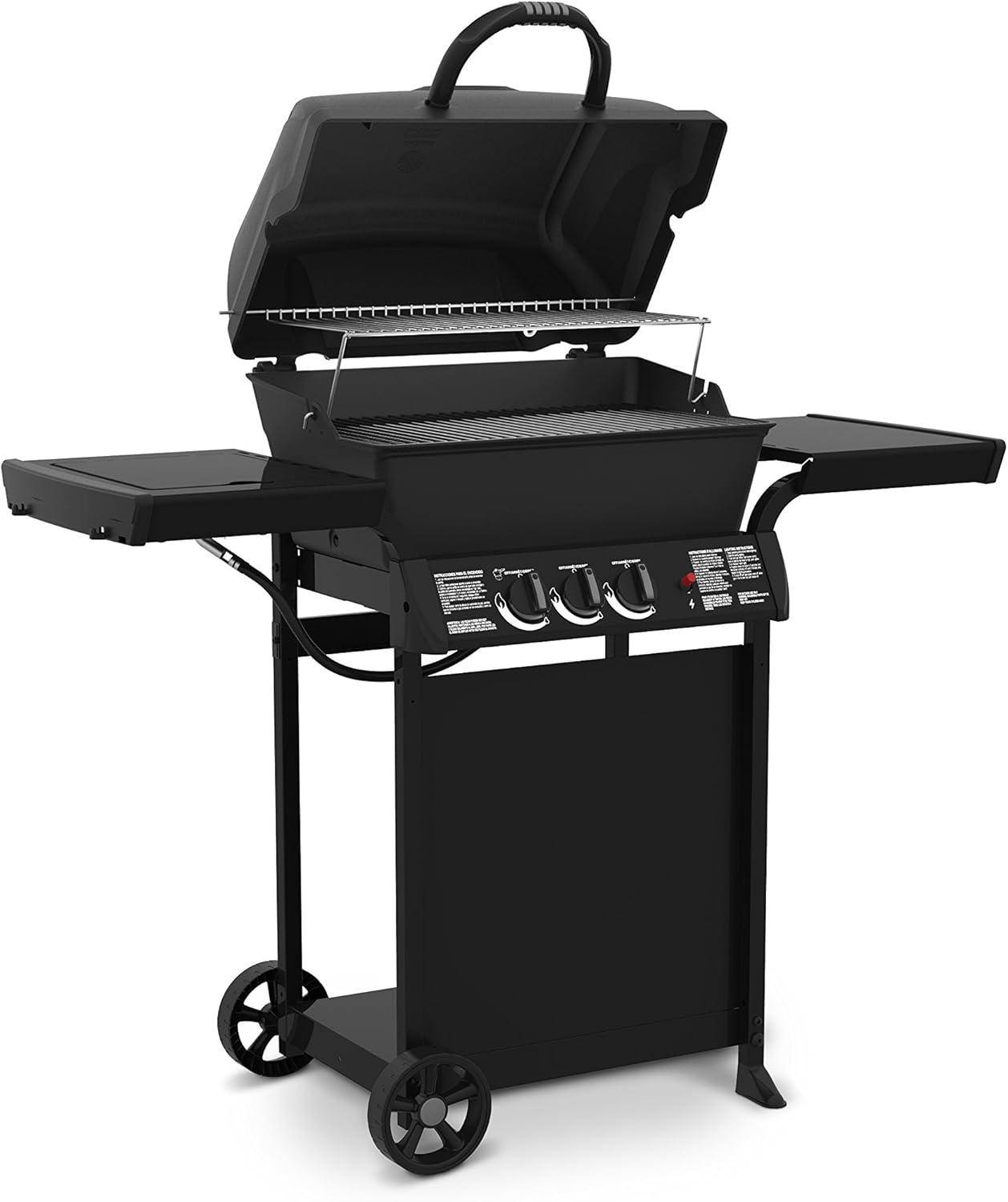Huntington 30040HNT Liquid Propane Gas Grill,Black