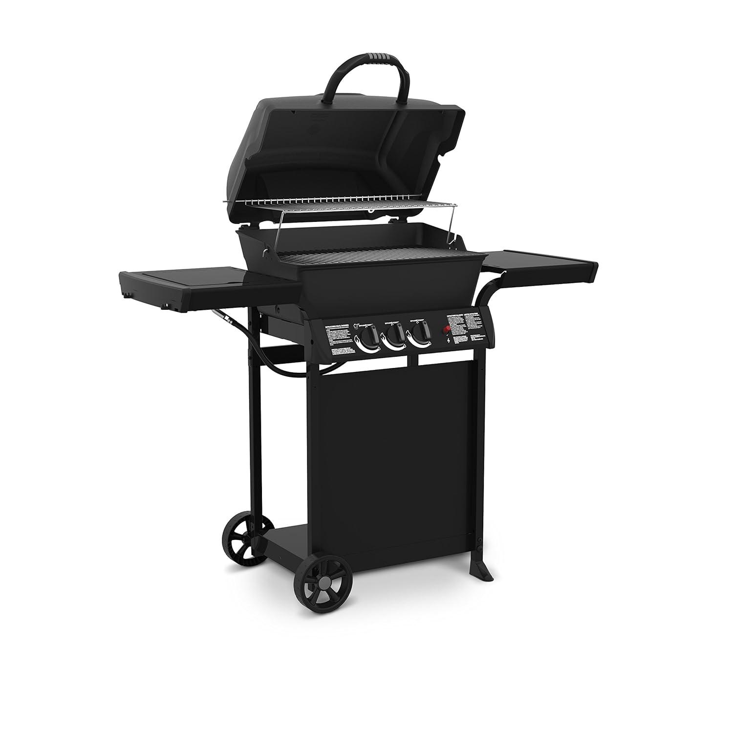 Huntington 30040HNT Liquid Propane Gas Grill,Black