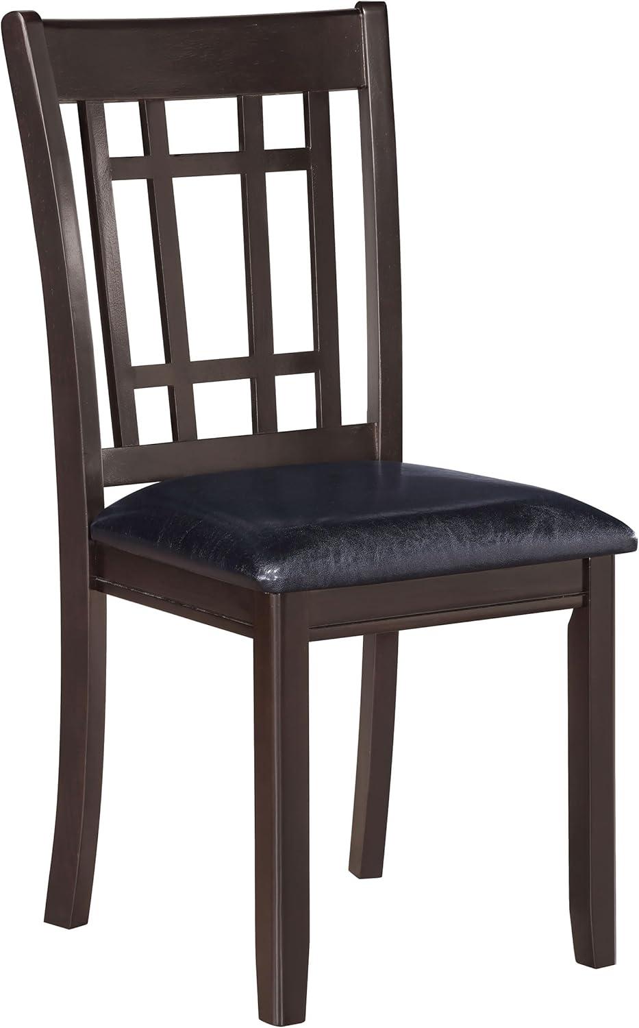 Coaster Lavon 5-piece Wood Dining Room Set Espresso and Black