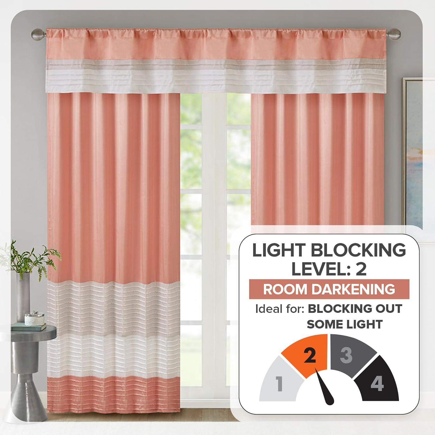 Amherst Polyoni Pintuck Curtain Panel