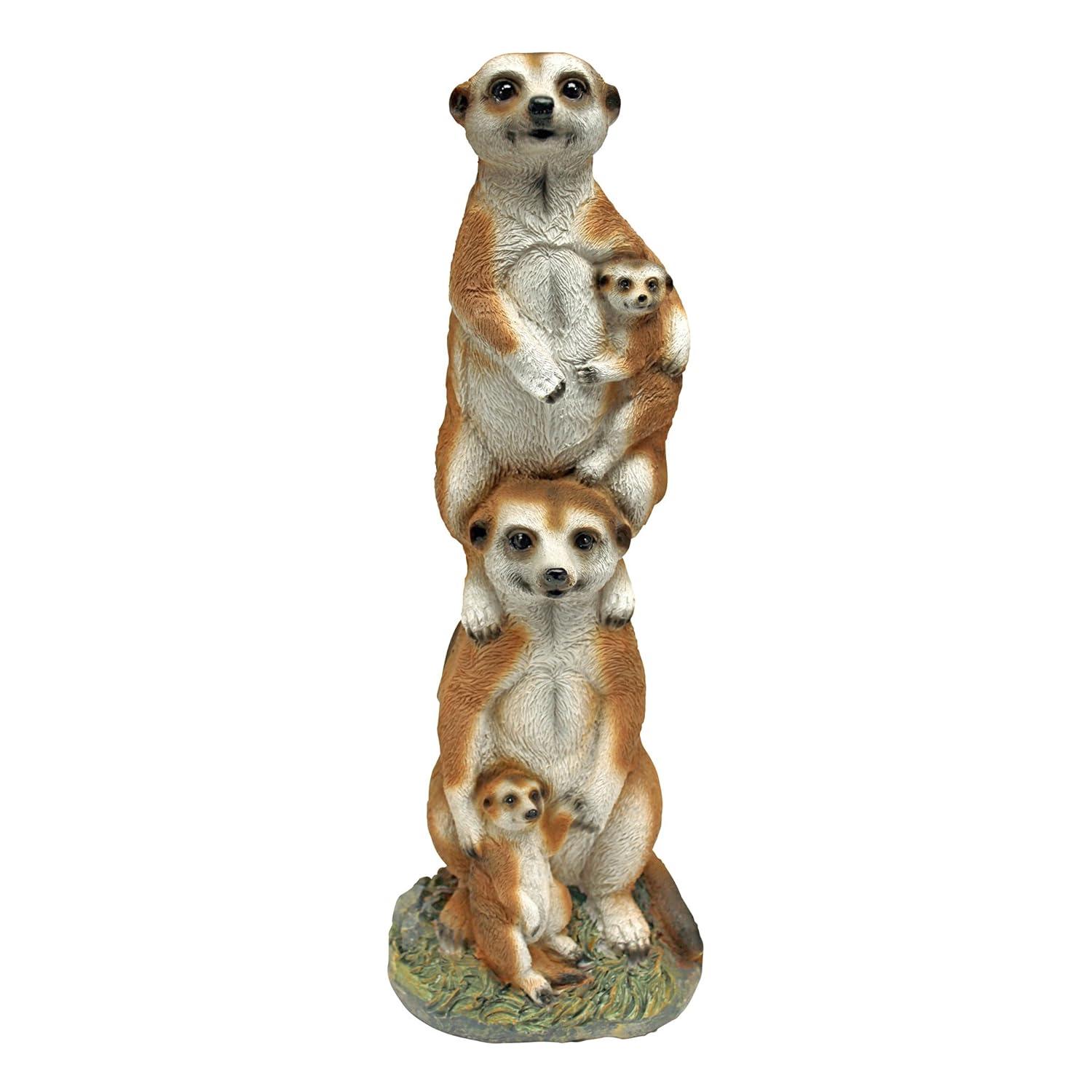 Design Toscano Meerkat Generations Garden Statue