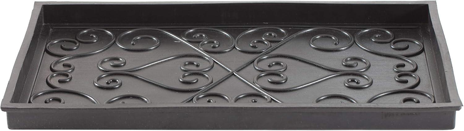 Anji Mountain Eco-Friendly Rubber Boot Tray for Muddy Shoes, Garden Tools, and Pet Supplies (Available in Multiple Sizes)