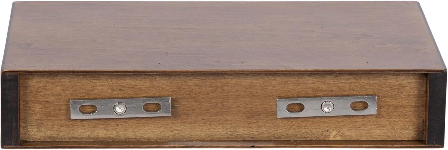 Kate & Laurel All Things Decor 12" Havlock Wood Floating Shelves