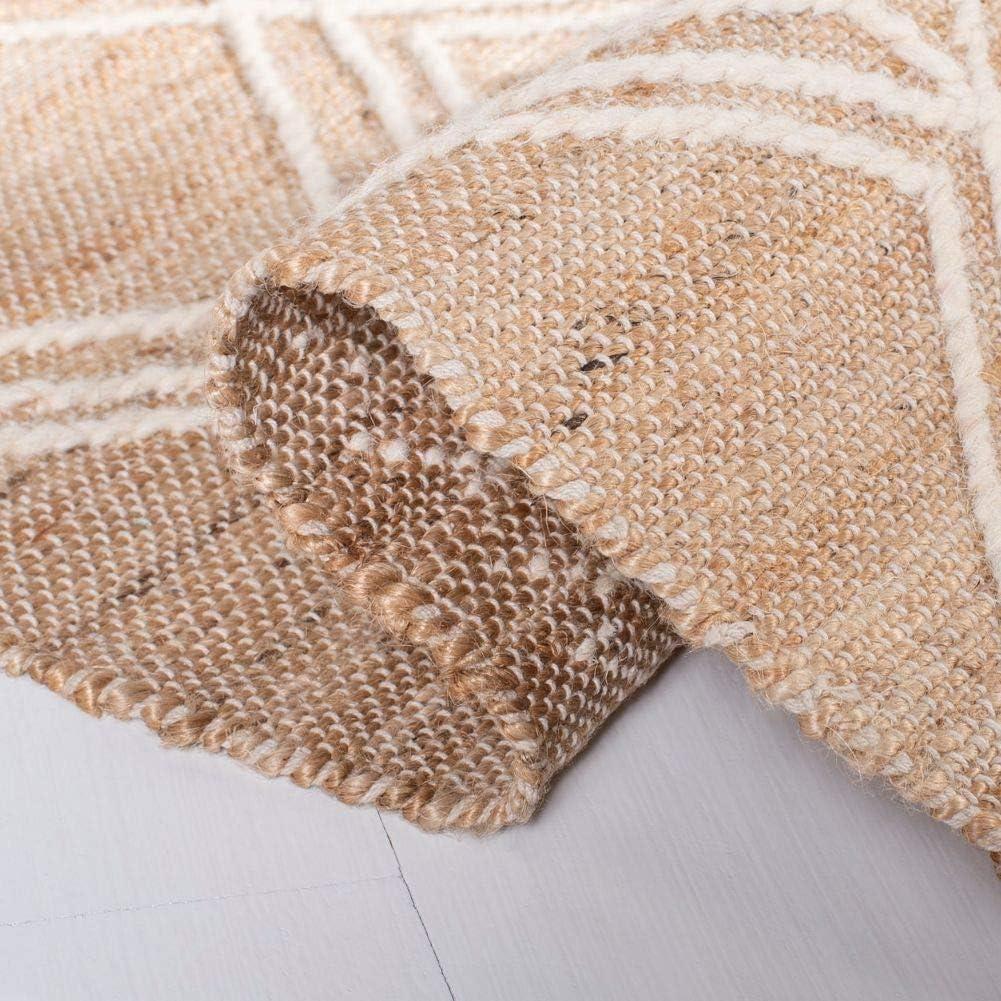Kilim KLM454 Hand Woven Area Rug - Natural/Ivory - 3'x5' - Safavieh.