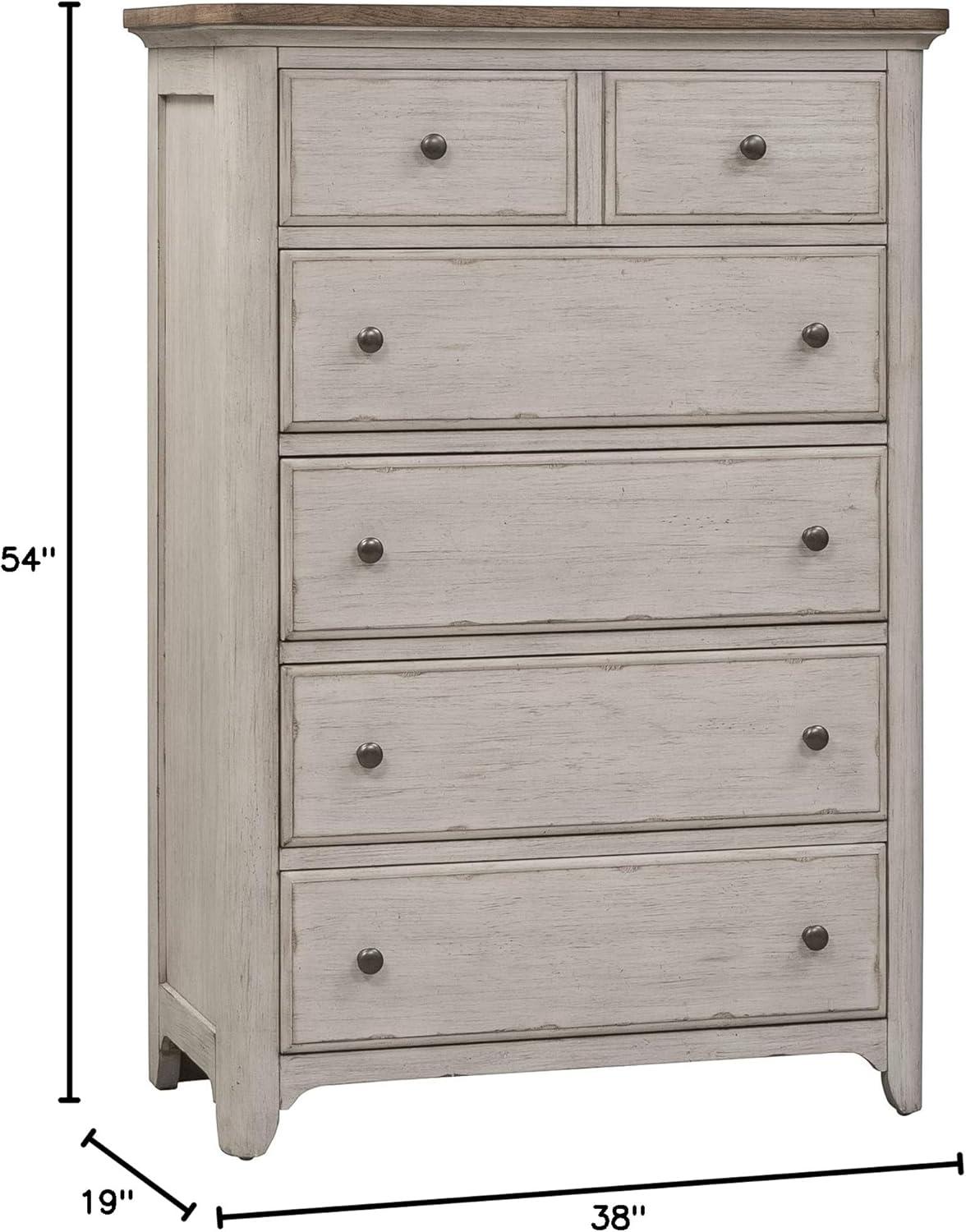 Sand & Stable™ Harlowe 38'' W 5 - Drawer Dresser