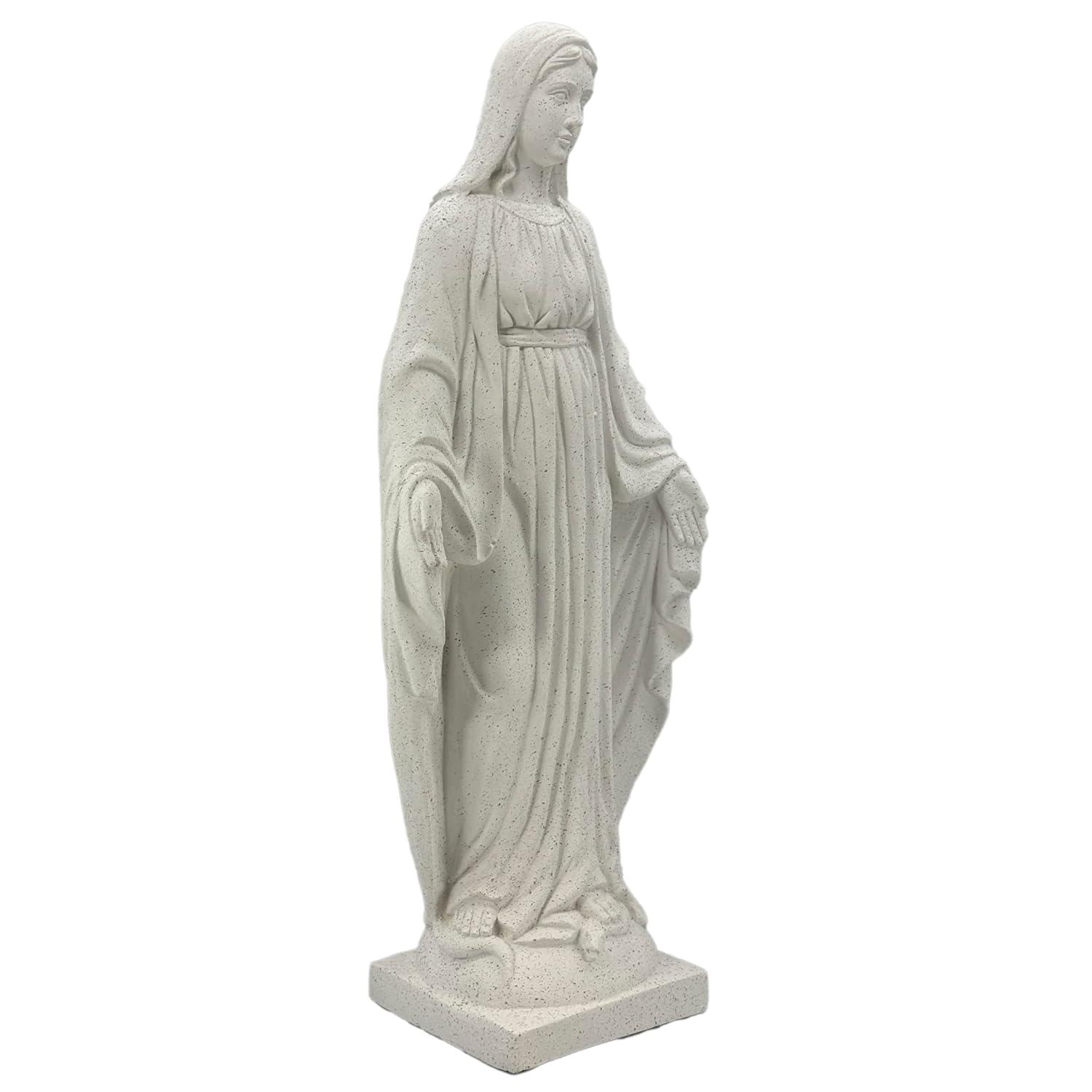Galt International Virgin Mary Praying Blessed Mother Garden Statue 32" Religious Resin Statue Holy Queen of Heaven