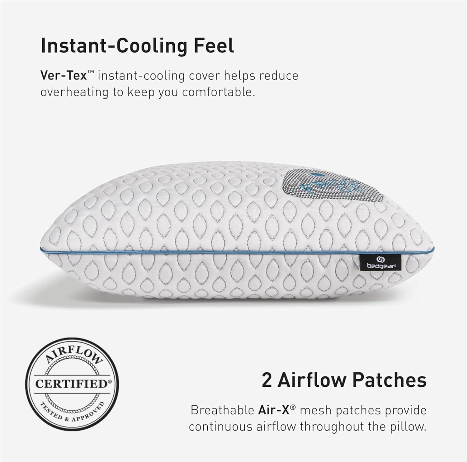 Bedgear Bedgear Frost Performance Pillow - Cooling Bed Pillow - All Sleep Positions