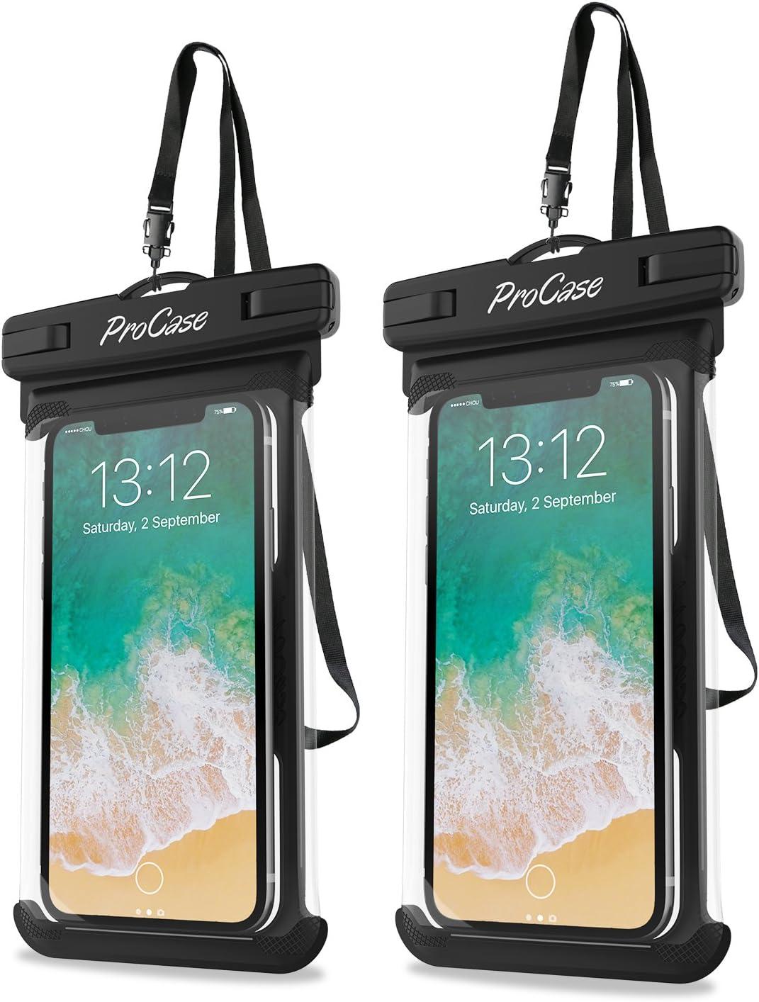 Procase Dry Bag Cell Phone Case for Apple iPhone 14, Black