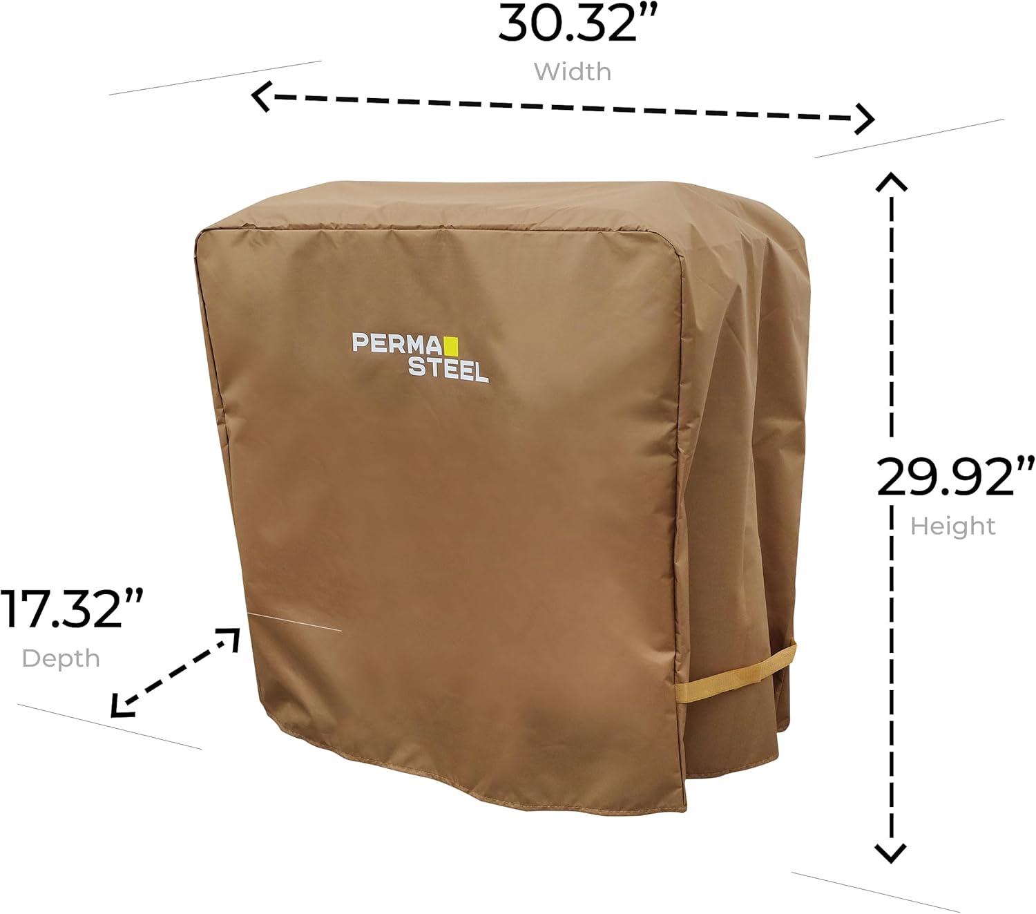 Tan Heavy-Duty Weatherproof 60-Qt Cooler Cover