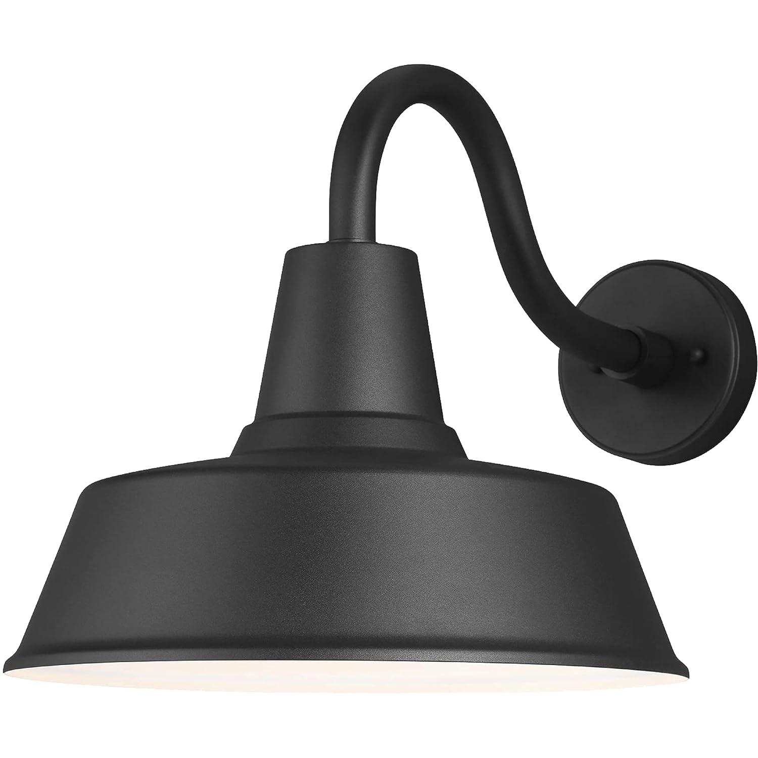 Fisher Outdoor Sconce - Black / 14" Dia