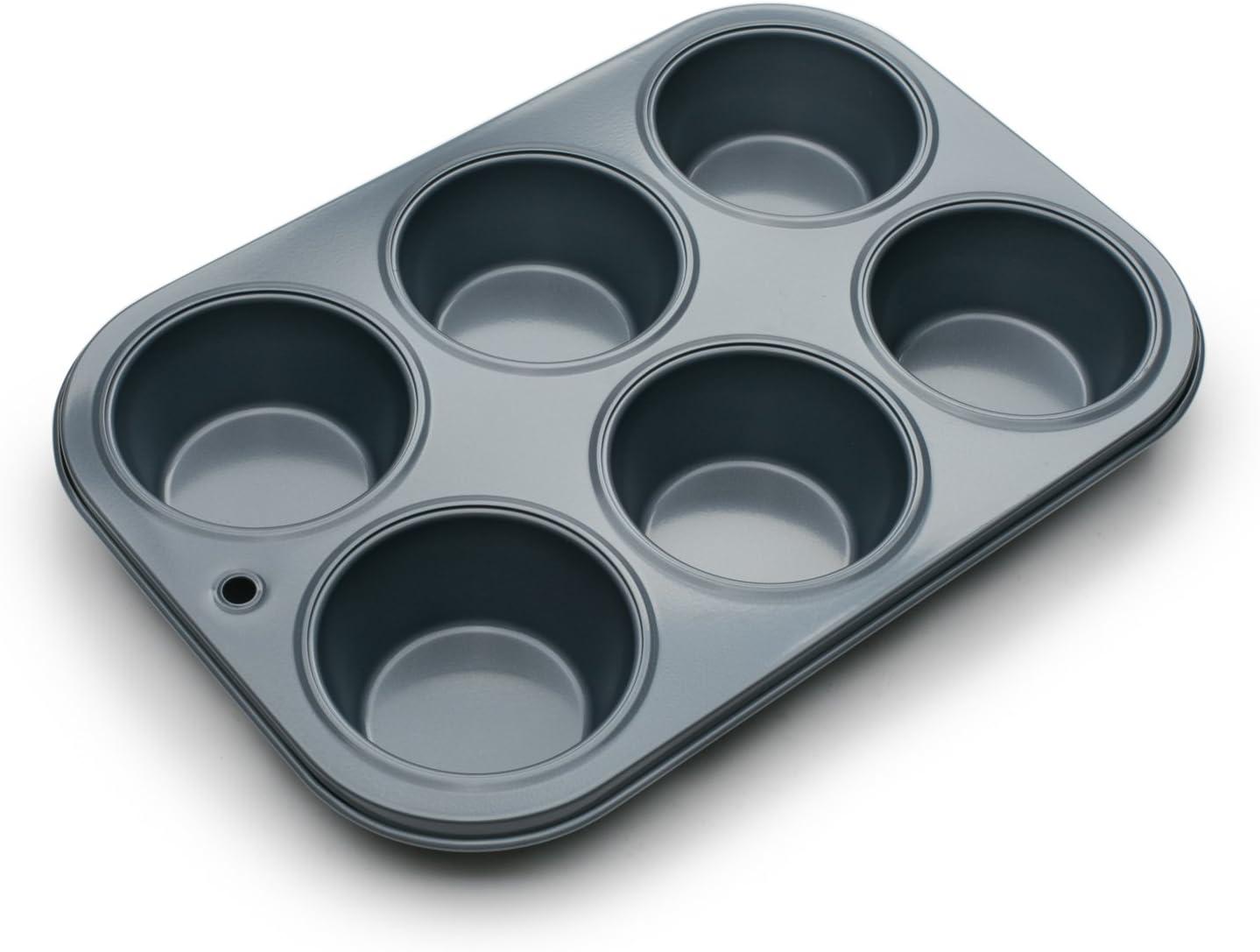 Jumbo Non-Stick Round 6-Cup Muffin Pan