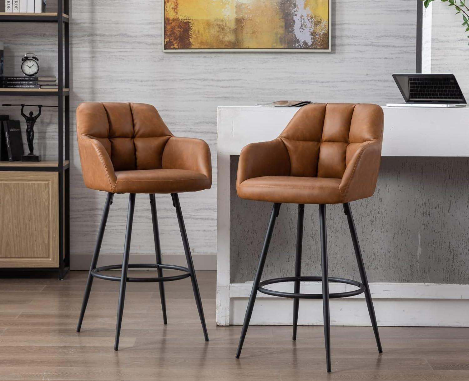 Irelyn PU Upholstered 30'' Bar Stool