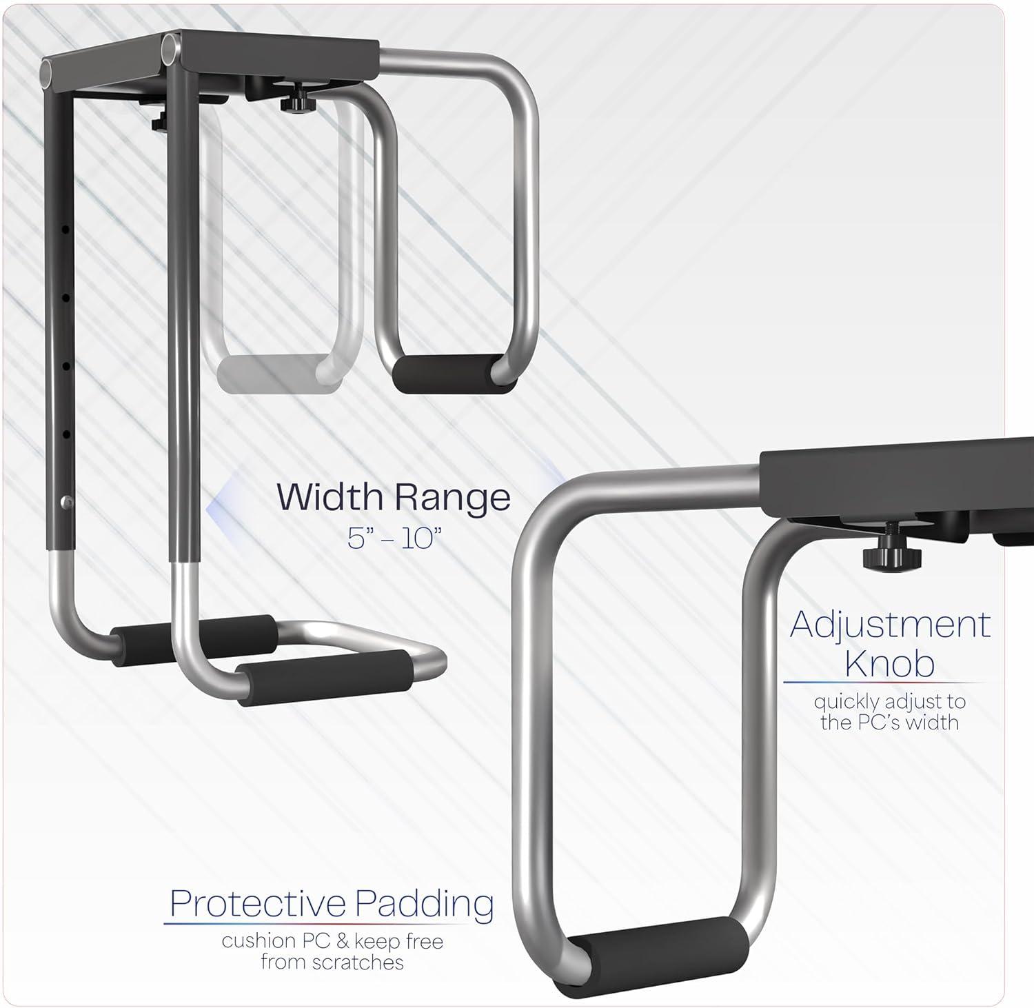Vivo Heavy Duty Under Desk PC Mount