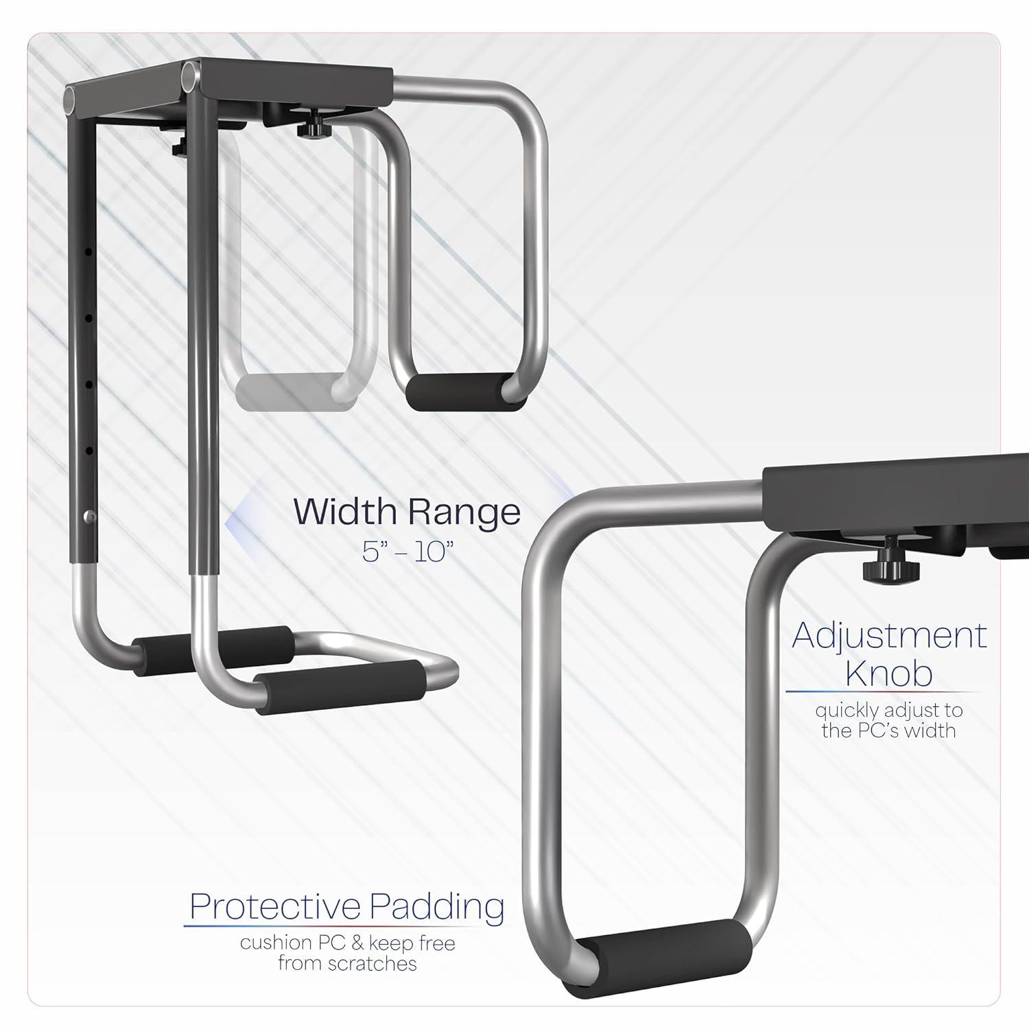 Vivo Heavy Duty Under Desk PC Mount