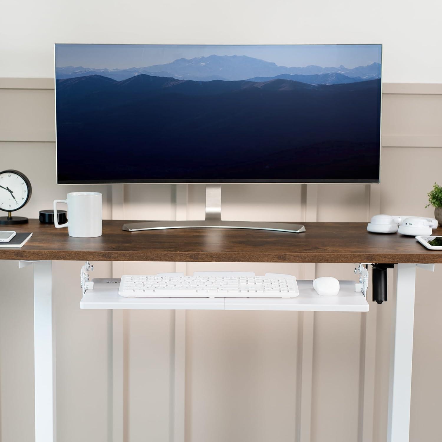 2.2'' H x 26.8'' W Keyboard Tray/Drawer