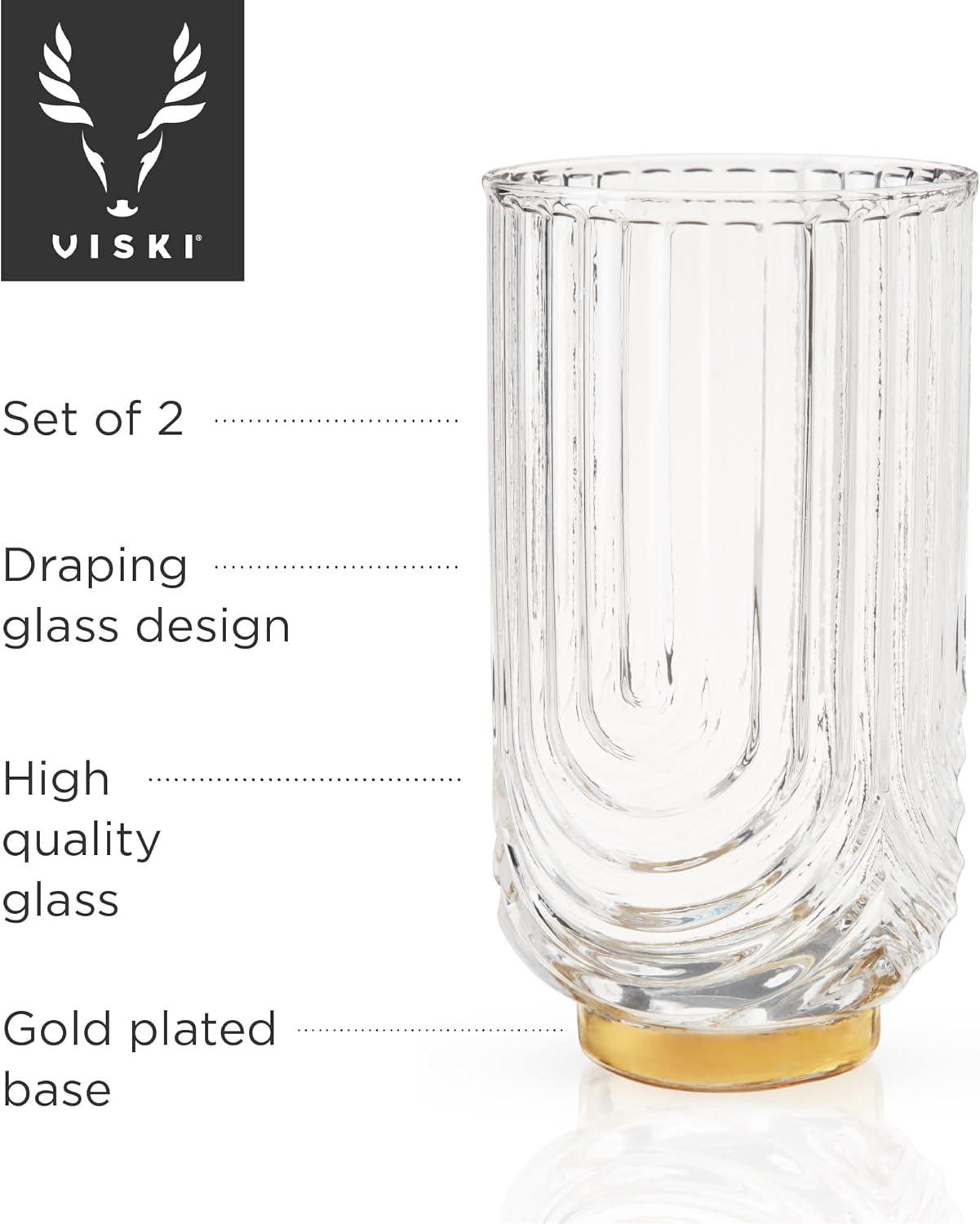 Gatsby Highball Glasses