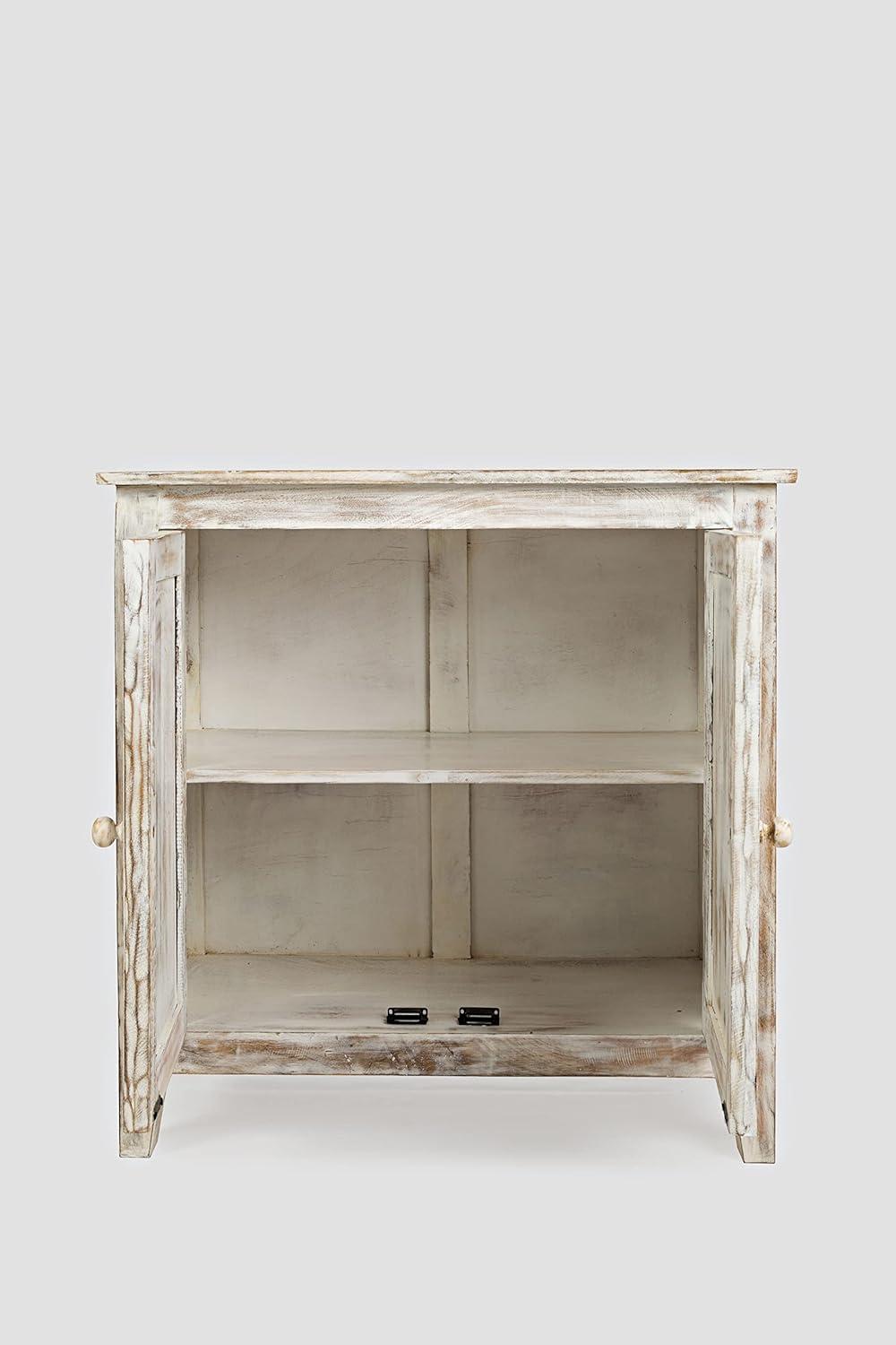 Jofran, Global Archive Hand Carved 32" Accent Chest