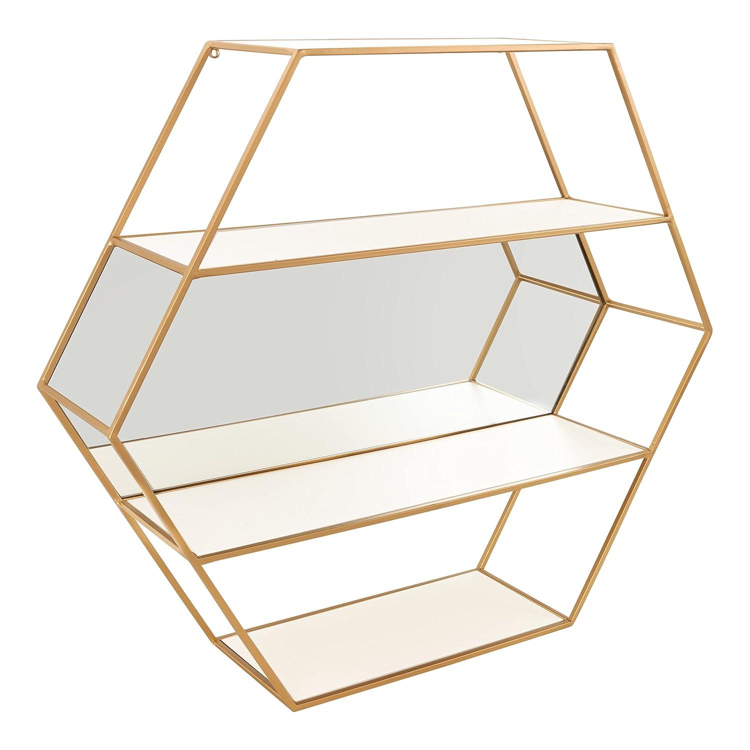 Celestia 3 Piece Hexagon Accent Shelf