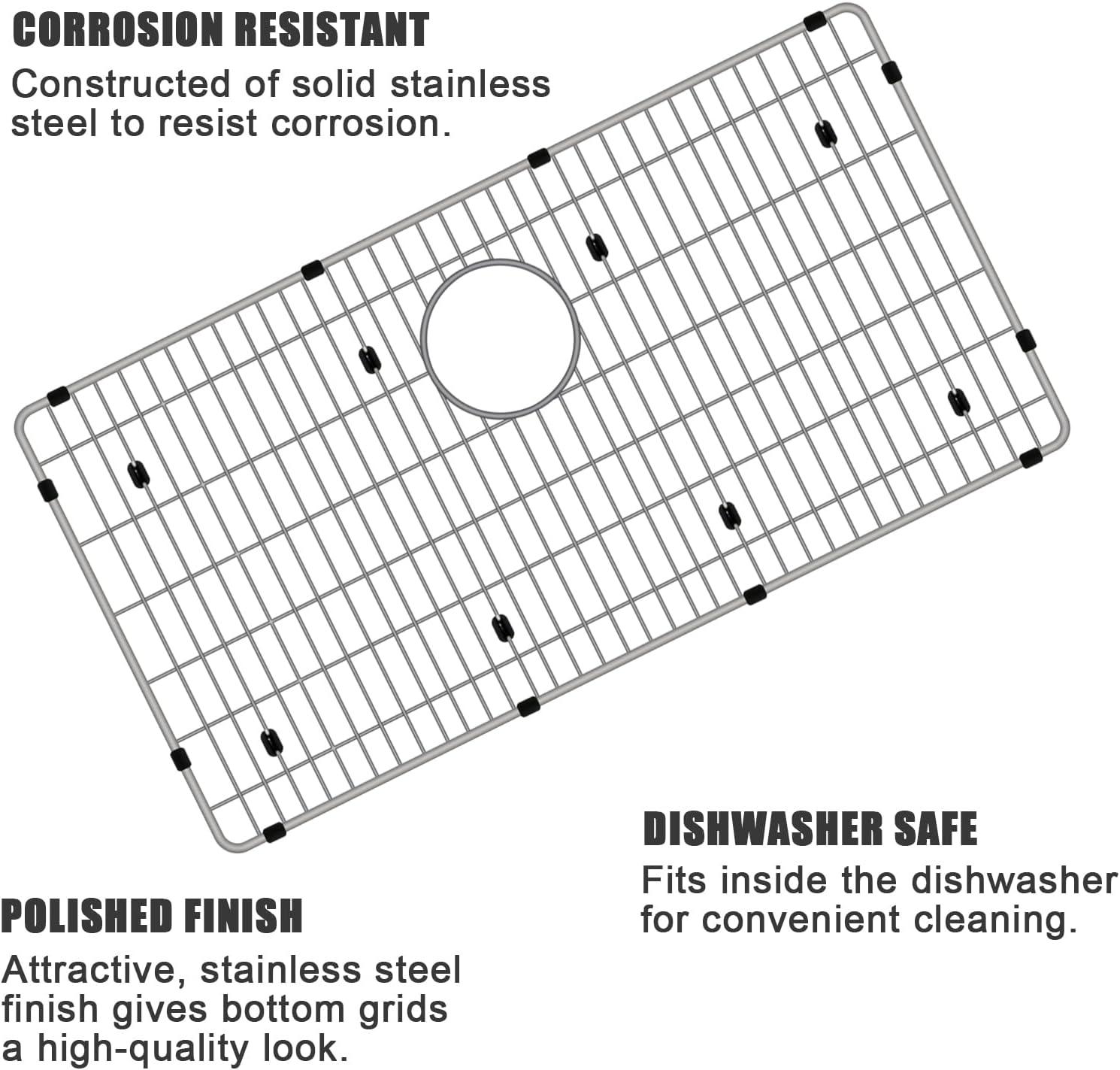 Elkay Crosstown Stainless Steel 26-3/8" x 14-3/8" x 1-1/4" Bottom Grid