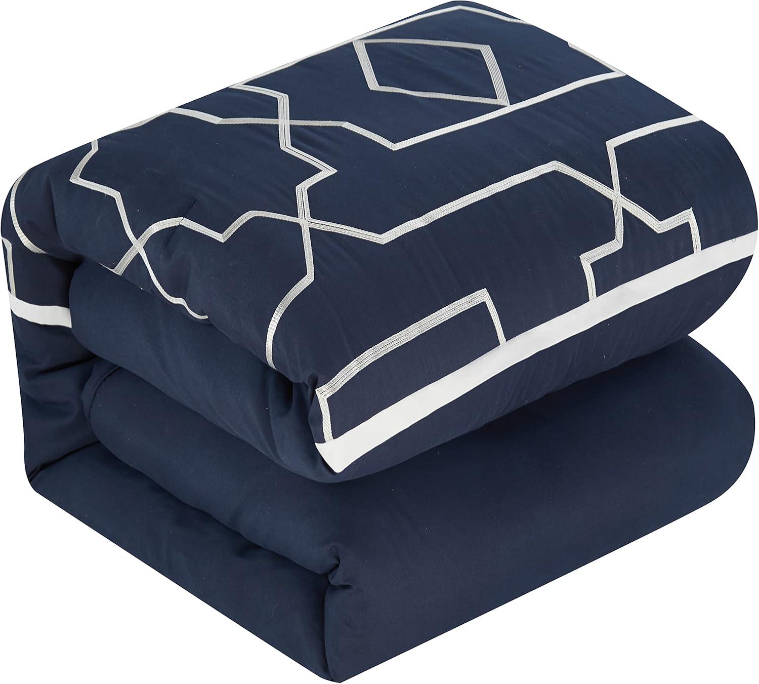 Nanshing America, Inc Tonya Microfiber 6 Piece Comforter Set