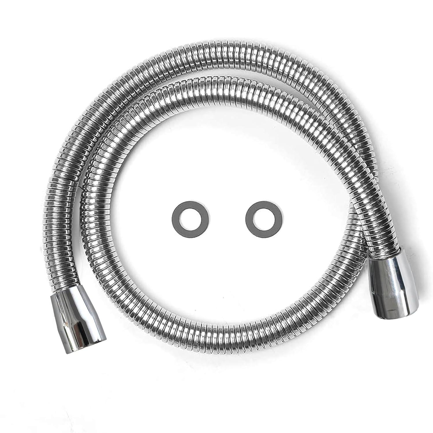 KWODE Pre-rinse Hose 38 Inch Flexible Stainless Replacement Hose for All Brand Commercial Kitchen Sink Faucet with 7/8”-20NPT Female Thread (96CM/38”)
