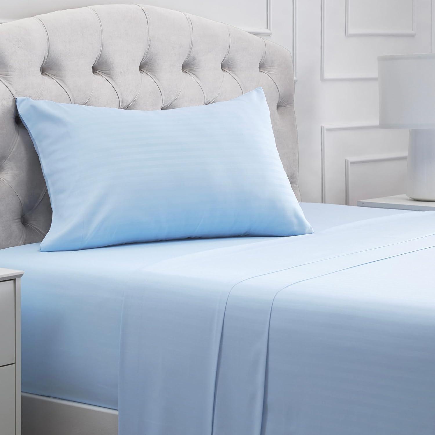 Mellanni Brushed Microfiber Sheet Set, Full, Beige, 4 Piece