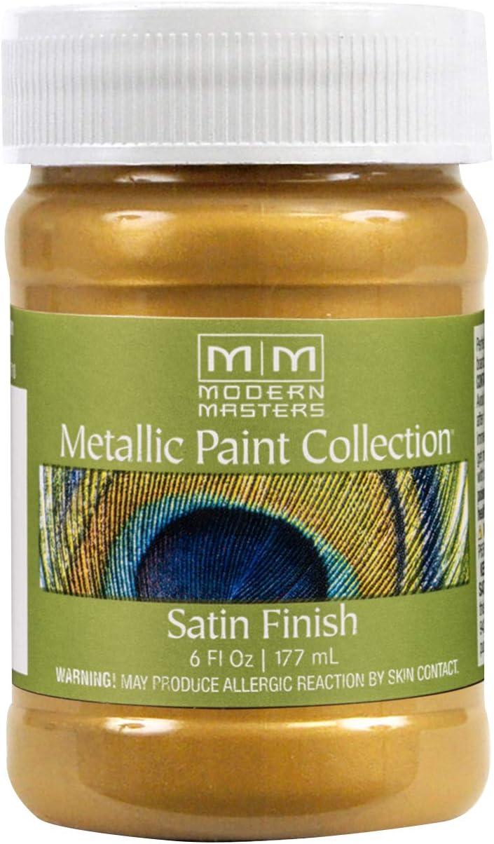 Modern Masters ME19406 Iridescent Gold Metallic Paint, 6 Oz