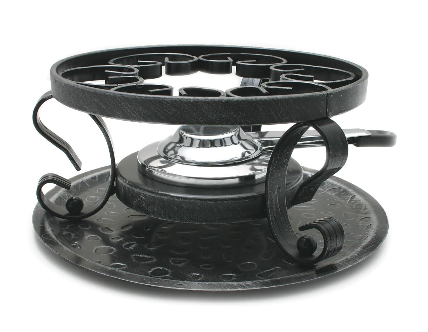 Swissmar Lugano 9 Piece Cast Iron Fondue Set