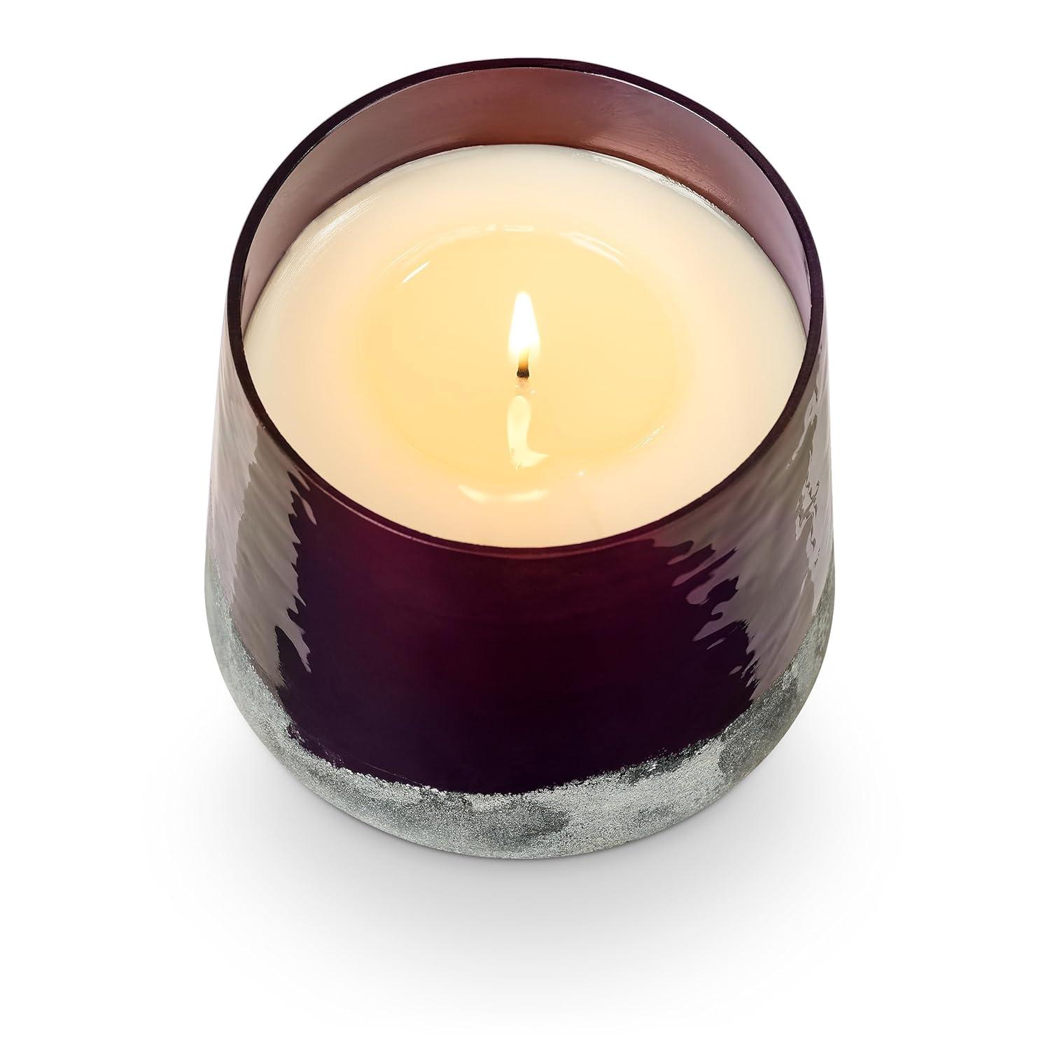 ILLUME Noble Holiday Baltic Glass Candle, Balsam & Cedar