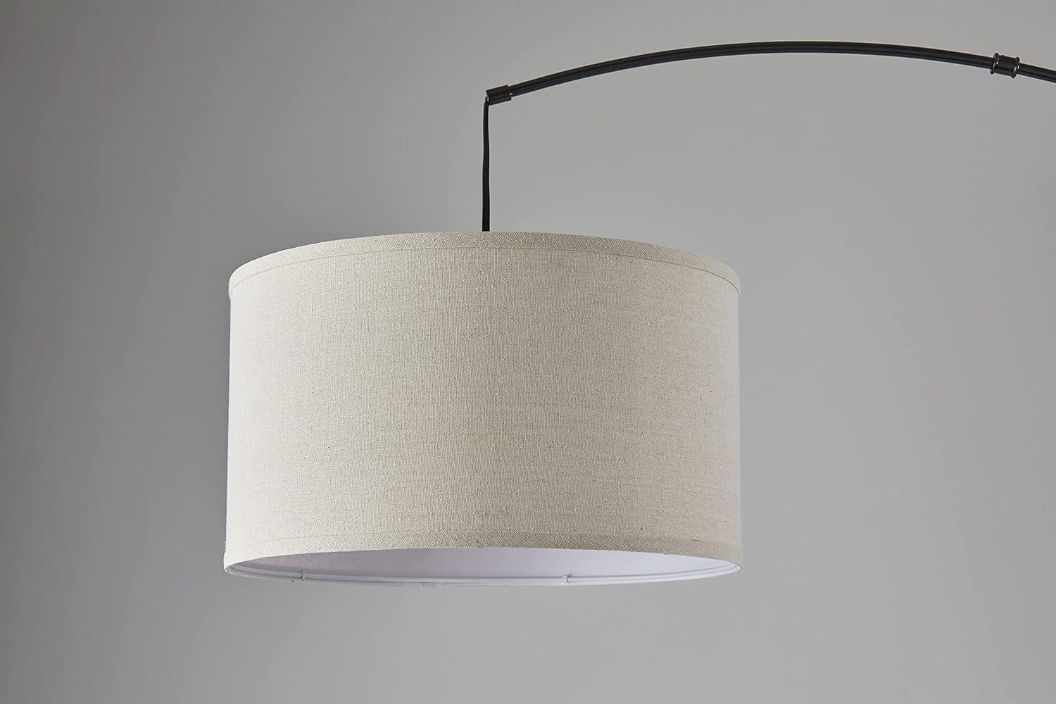 Payton Metal Arc Floor Lamp (74")