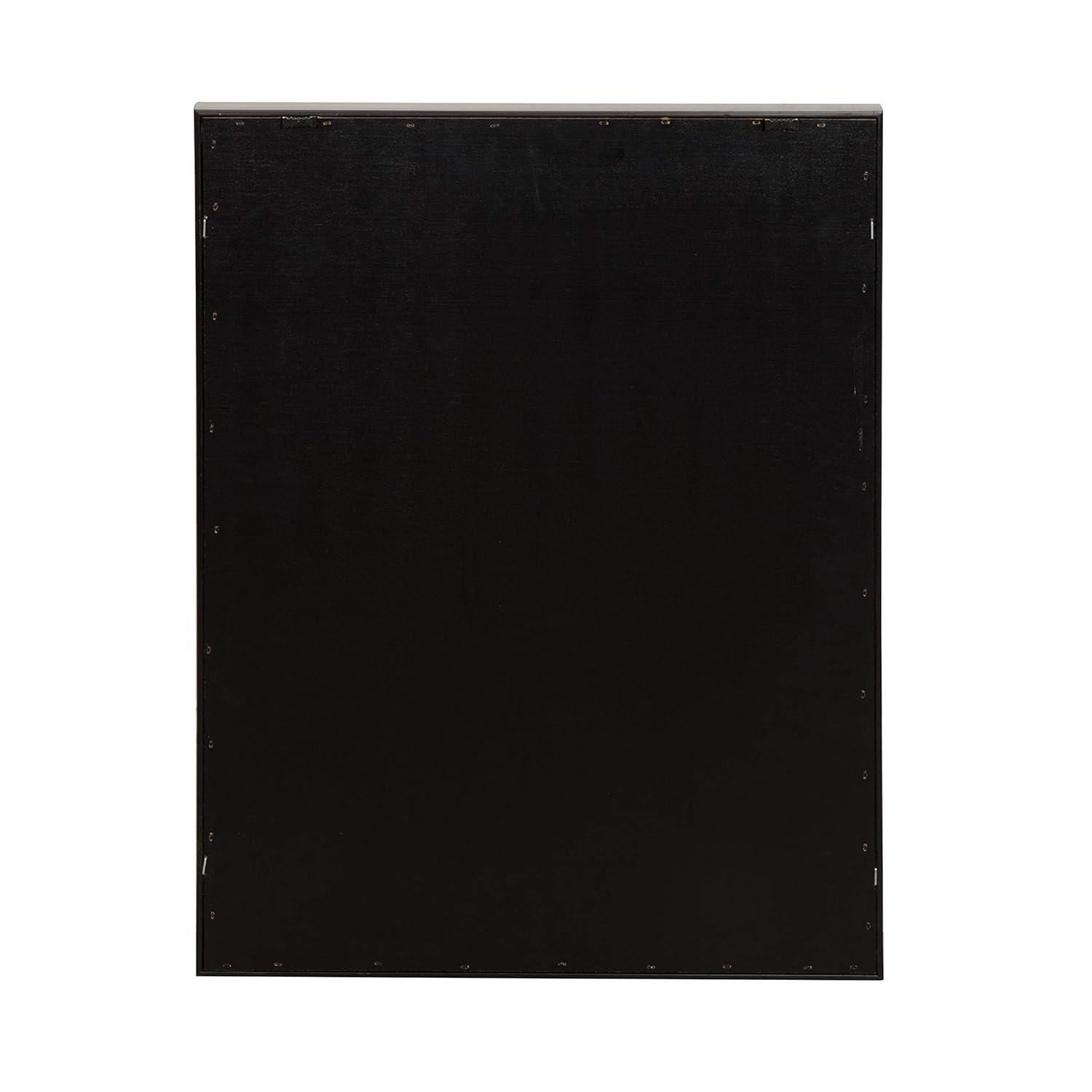 24" x 18" Giraffe Framed Kids' Canvas Art Gray - Uniek: Giraffe Picture for Kids Room, Animal Wall Art, Vertical Photograph