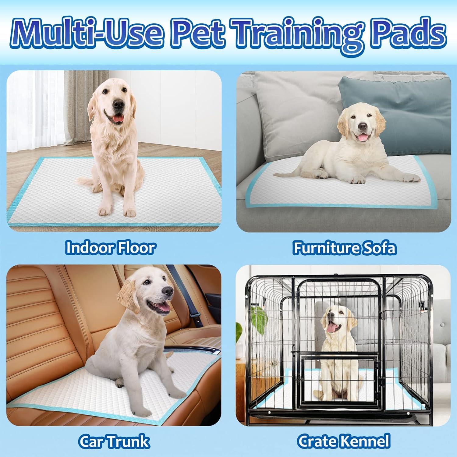 Pee Pads for Dogs - 30" X 36" Extra Large Puppy Pads XXL Potty Training Pads for Pet Wee Wee Pads Quick Absorbent Disposable Leak-Proof Pee Pads for Dogs Large Puppy Supplies - 30 Count