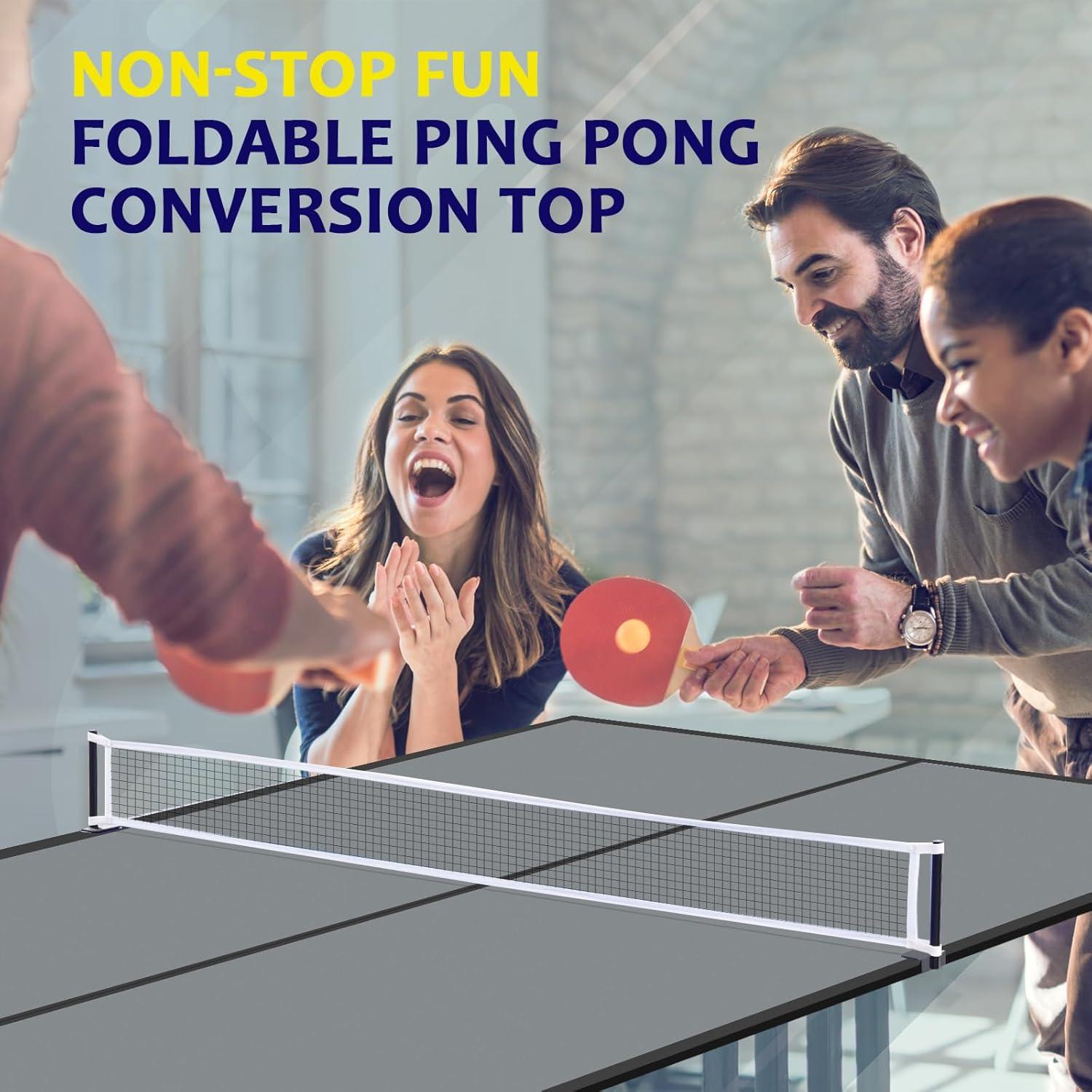 RayChee Ping Pong Table Top RayChee Foldable Conversion Top & Reviews | Wayfair