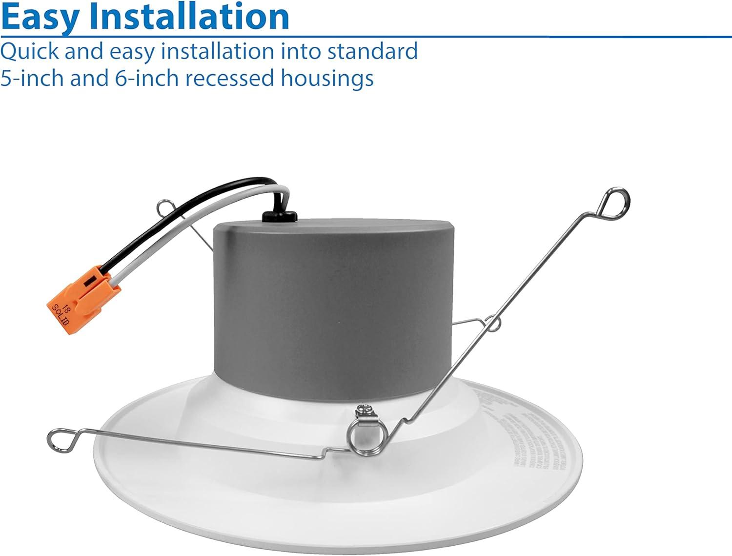 NICOR Lighting Dimmable Circle Flush Mount