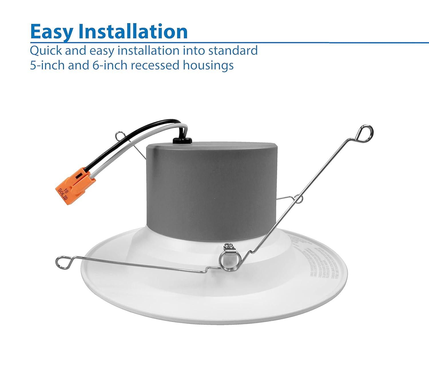 NICOR Lighting Dimmable Circle Flush Mount