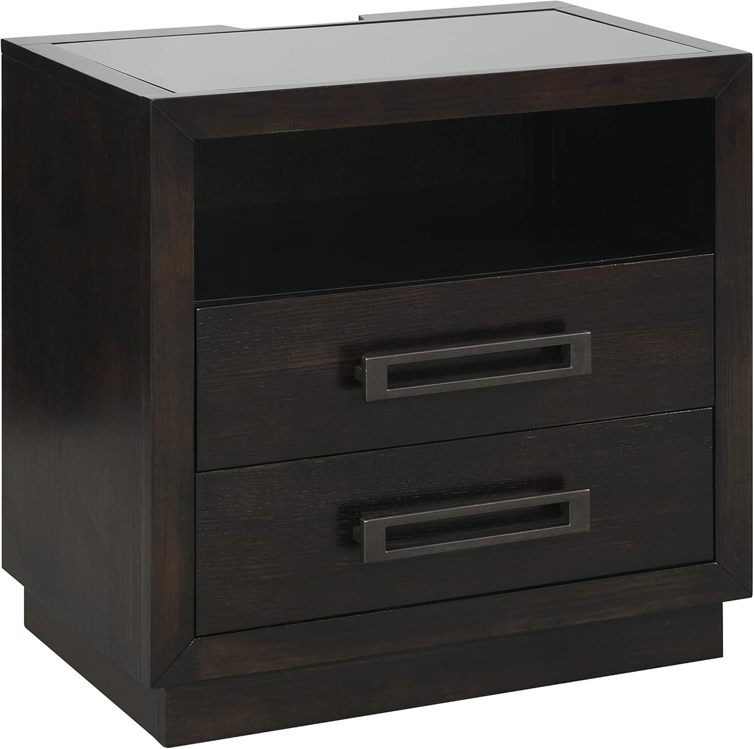 Lexicon Larchmont Nightstand in Charcoal