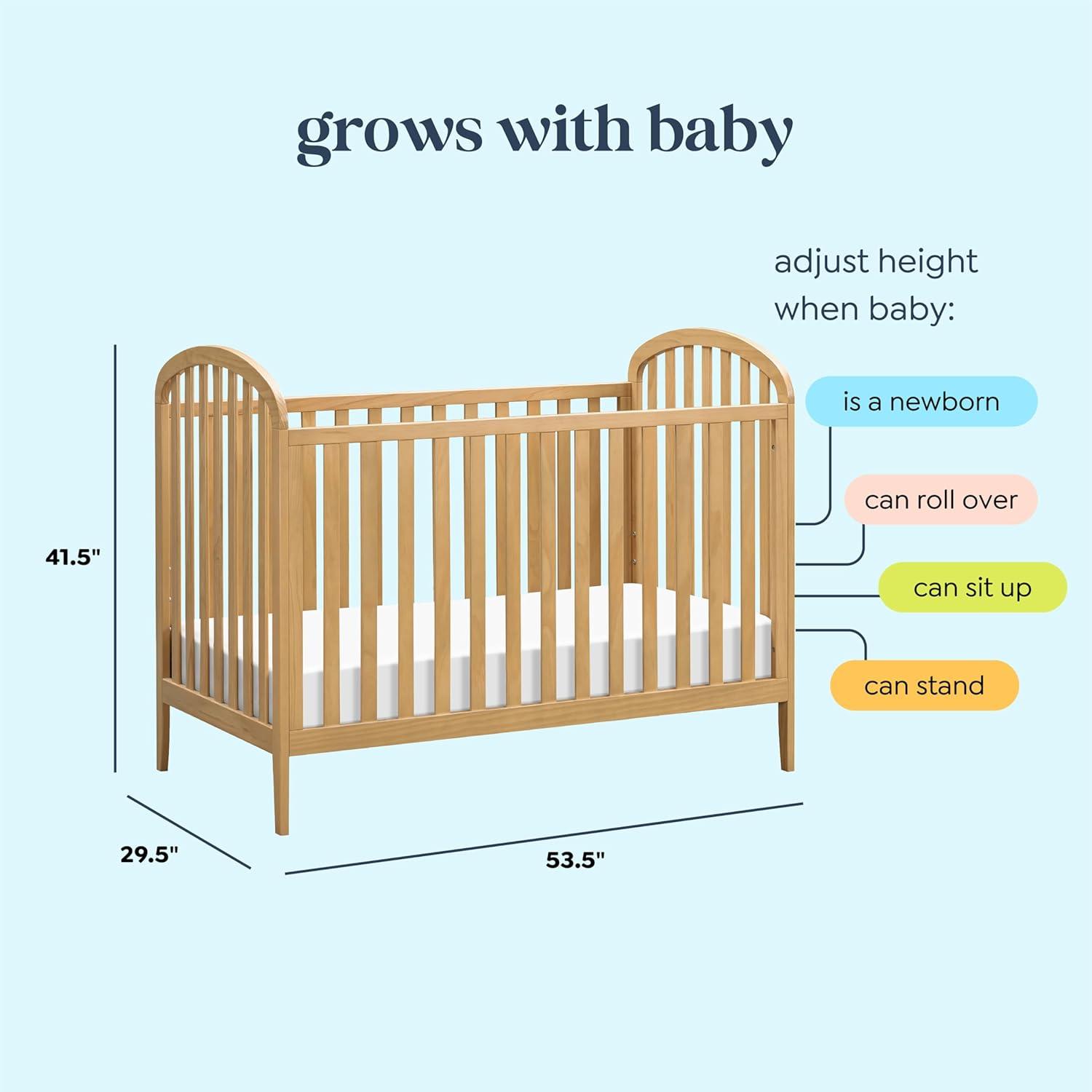 Beau 3-In-1 Convertible Crib