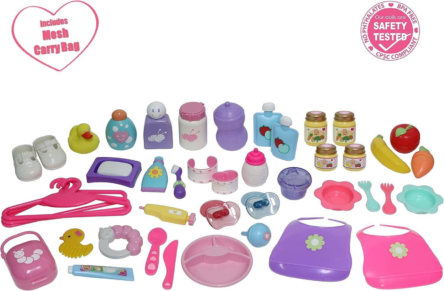 JC Toys JC Toys Baby Doll Essentials Accessory Bag