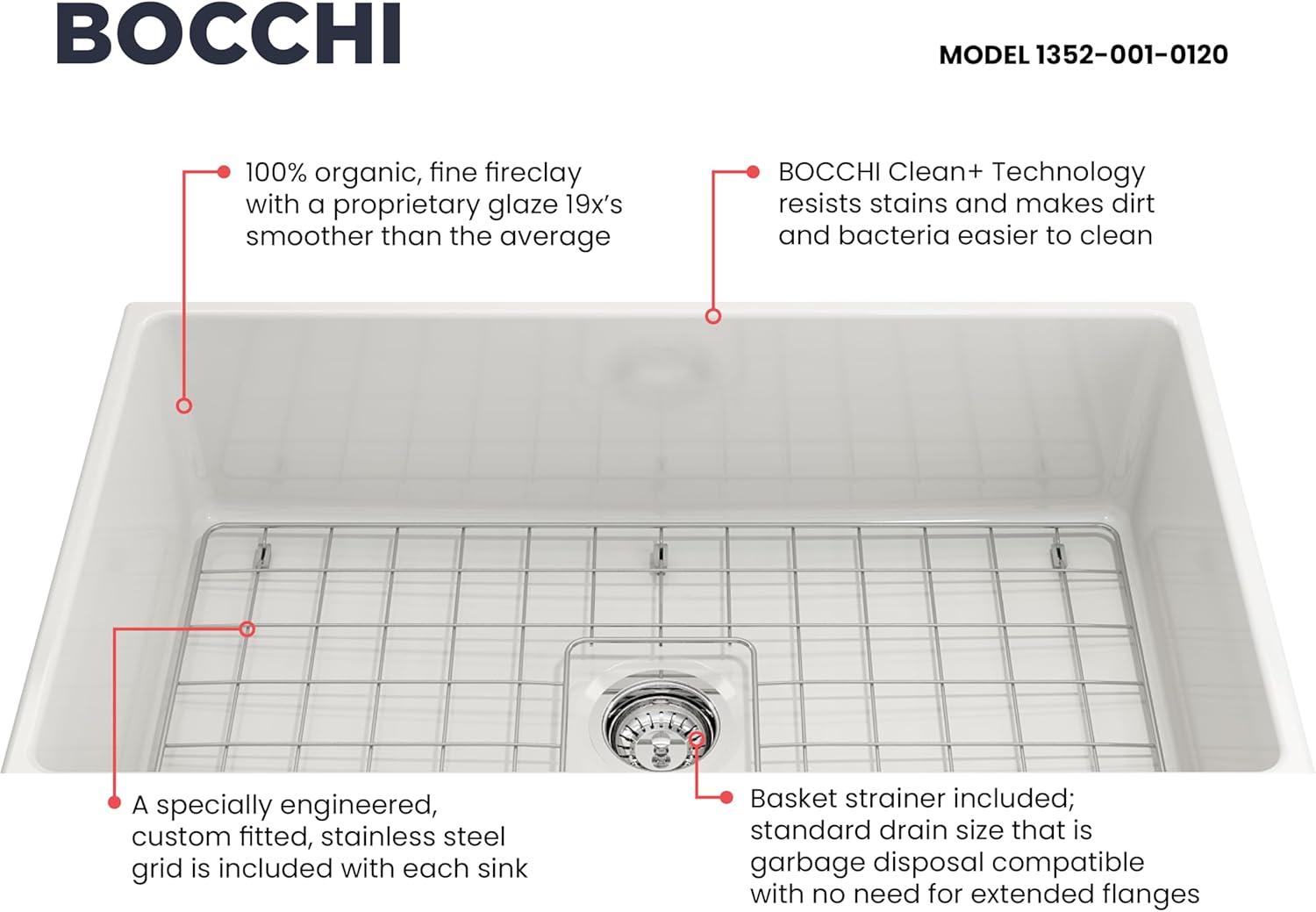 33'' L Fireclay Kitchen Sink