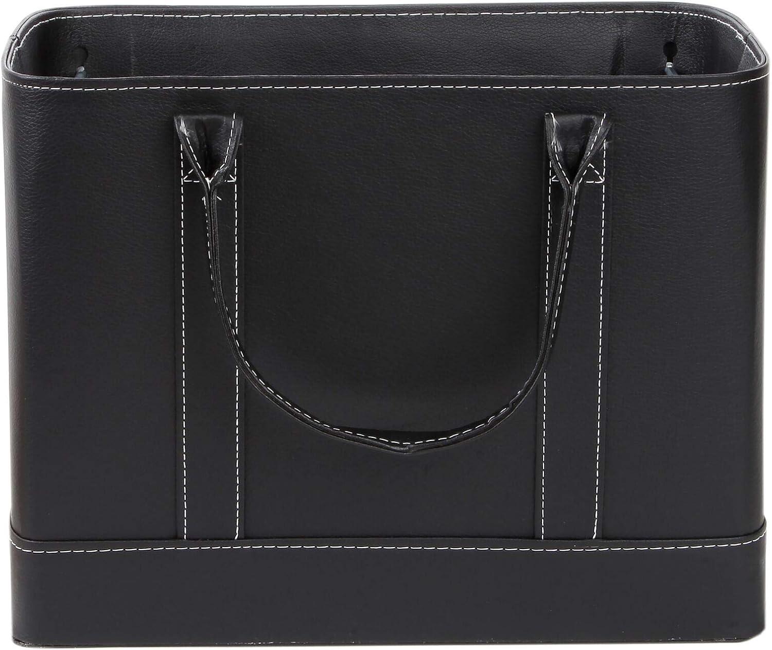 The Lakeside Collection Chic File Organizers - Black